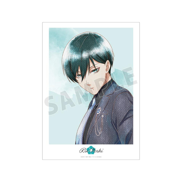 『ブルーロック』描き下ろし 糸師 凛 スーツモデルver. Ani-Art aqua label A3マット加工ポスター【202510再販】